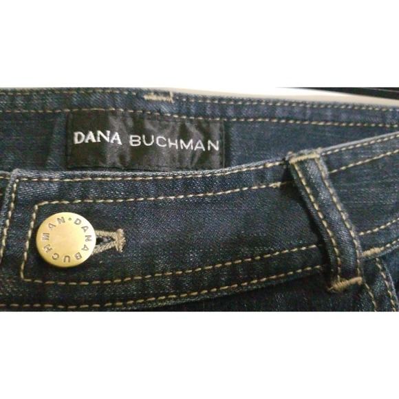 Dana Buchman Floral Embroidery Boot Cut Jeans Size 8 NWT - Picture 4 of 14